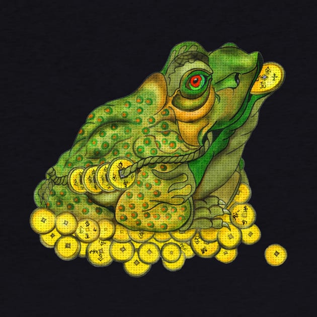 Feng Shui Money Frog for Good Luck by Rablo